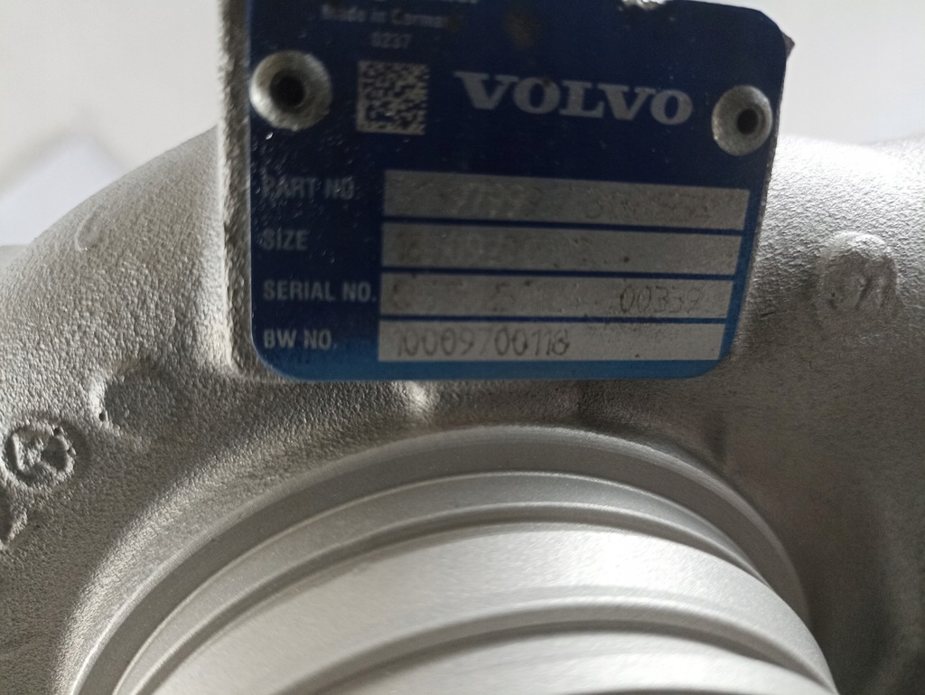 Volvo S80 V70 XC90 2.0 200 PS 10009700118 TURBINE Product image