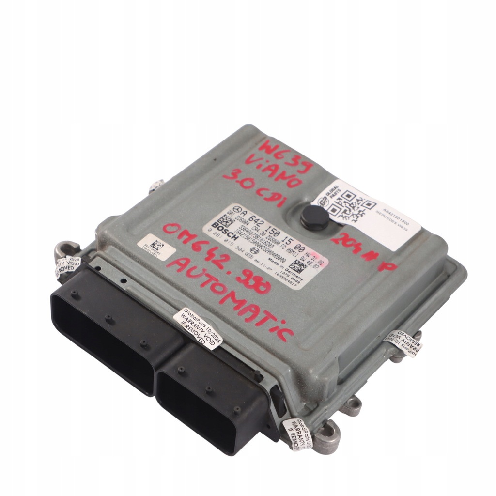 Mercedes W639 3.0CDI OM642.990 ECU A6421501500 Automatischer Motor Product image