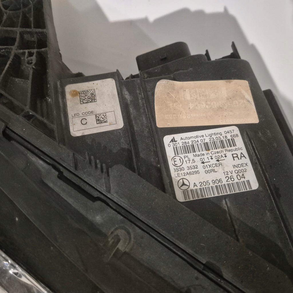 Mercedes C W205 A205 Lampenlampenleuchten A2059062604 Product image