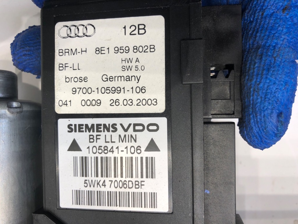 Rechte Windschutzscheibe Audi A4 B6 8E1959802B Kombi 00-05 Mechanismus Product image