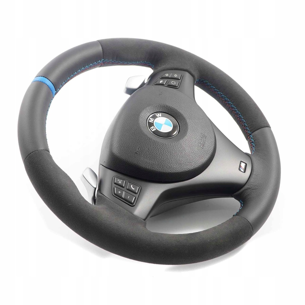 BMW E90 E91 M-Sport Lenkradpaddel NEU Leder Product image