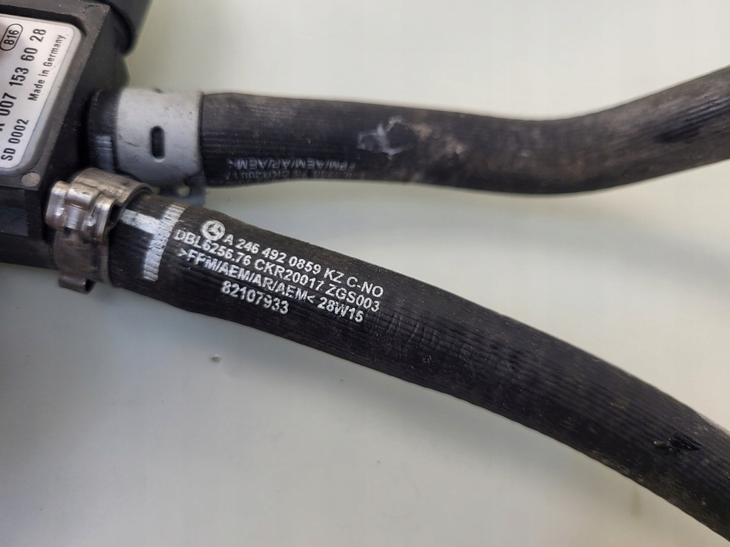 MERCEDES CLA C117 W117 X117 2.2 CDI ABGASDRUCKSENSOR ROHRSENSOREN Product image