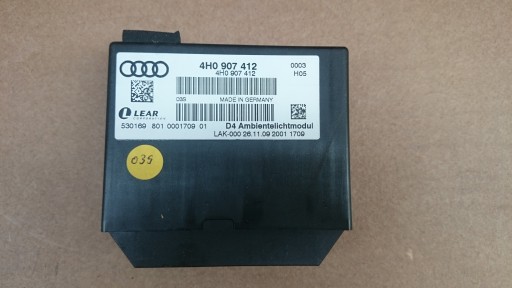 Audi A8 Lichtkomfortsteuergerät 4H0907412