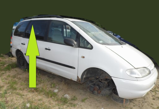 HINTERES TÜRFENSTER RECHTS FORD GALAXY MK1 95-