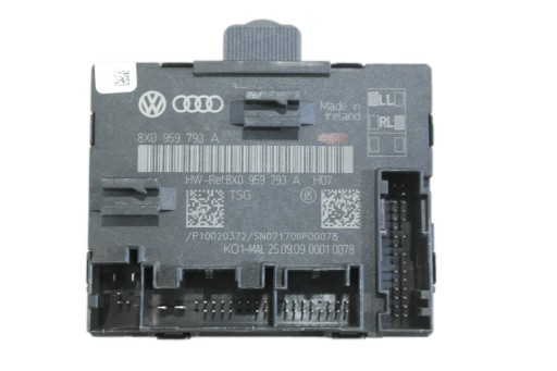 AUDI A1 TÜRSTEUERMODUL LINKS 8X0959793A