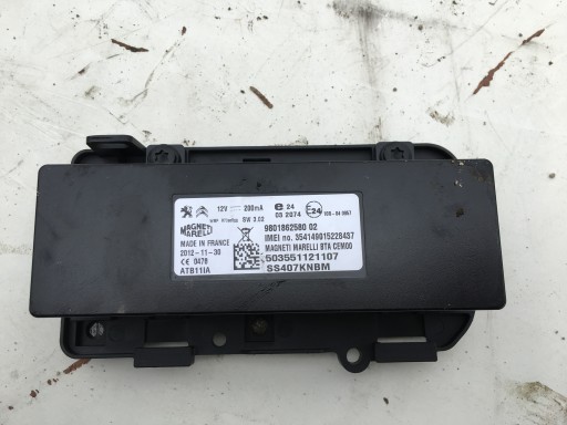 STEUERGERÄT BLUETOOTH-MODUL PEUGEOT 208 I 1.2 VTI