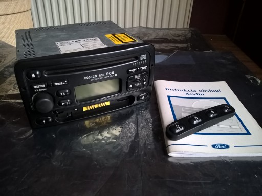 FORD MONDEO FOCUS FIESTA RADIO 6000CD RDS EON + CODE