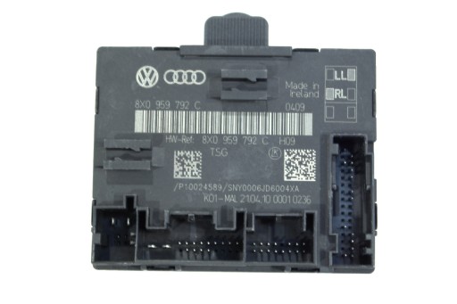 AUDI A1 STEUERGERÄT RECHTES TÜRMODUL 8X0959792C