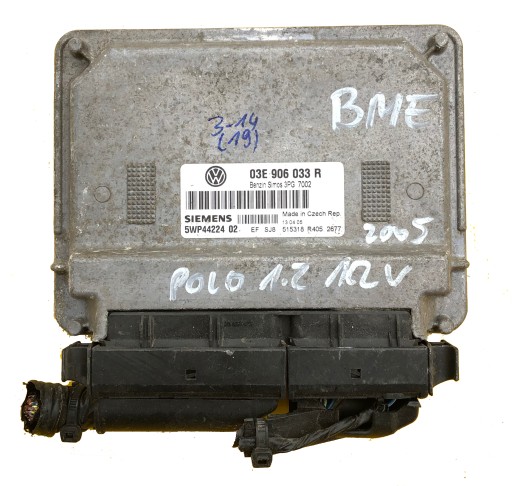 ECU VW POLO 1.2 03E906033R 5WP4422402 ICH WERDE HINZUFÜGEN