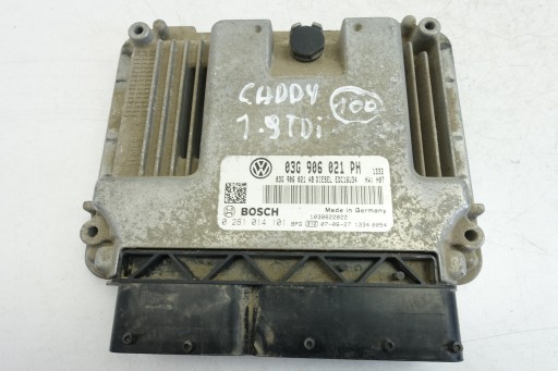 VW Caddy 1.9 TDI MOTOR-COMPUTER-Controller-MODUL