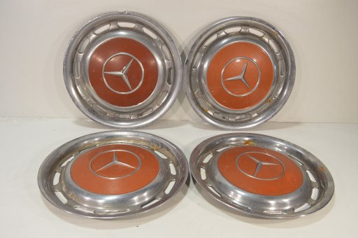 MERCEDES RADKAPPEN W123 W115 W116 W108 SET ORIGINAL METALL