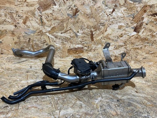 ABGASKÜHLER EGR + DROSSEL AUDI 3.0 TDI 20r 059131477H 059131508CA