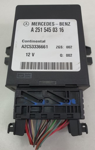 MERCEDES R LIFT W251 SUSPENSION CONTROLLER MODUL