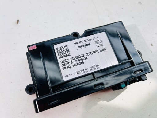 Tesla Model S LIFT Kofferraumdeckel-Controller-Modul 1007512-00-c