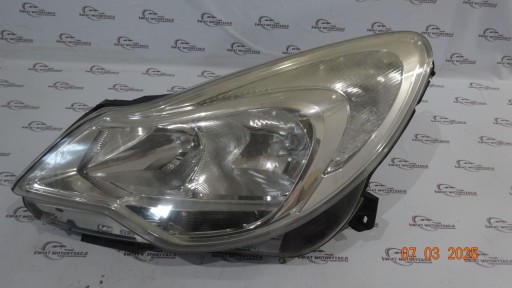 Opel Corsa D Lift 12R Links vordere Lampe 13392707 Englisch