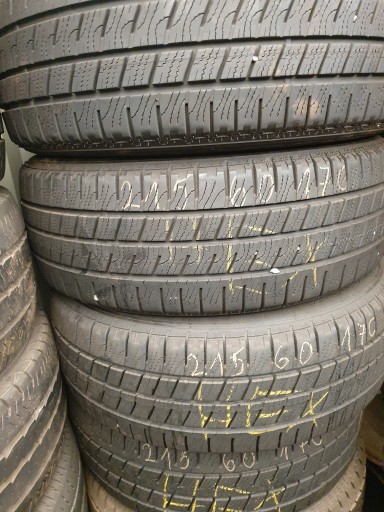 GEBRAUCHTE REIFEN 215/60R17 C GOODYEAR MONTAGE W-WA