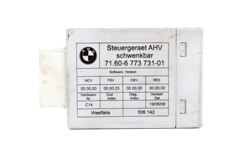 HAKEN-CONTROLLER-MODUL BMW E90 E91 E92 E93