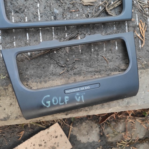 RAHMENABDECKUNG FÜR KLIMAANLAGE PANEL VW GOLF 6 VI 5K0858069P