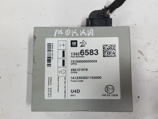 OPEL MOKKA 12-16 Jahre RADIOSTEUERMODUL U4D 13426583