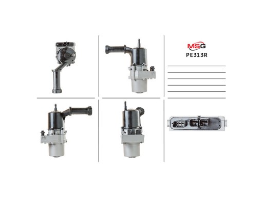 Servolenkungspumpe Peugeot 5008 09-16, Peugeot 3008 09-16, Citroen C4 10-20