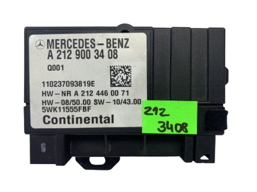 MERCEDES KRAFTSTOFFPUMPENMODUL A2129003408