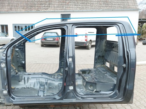 Ford Ranger IV LIFT 2022 Dacheindeckung Dachblech grau Orig Wildtrak