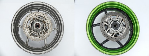 HINTERE FELGE HINTERE SCHEIBE R-0064 KAWASAKI Z750 07 +