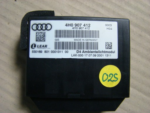 AUDI A8 D4 BELEUCHTUNGSMODUL 4H0907412