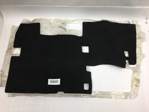 TÜRKLANGFOLIE UNTER DER RECHTEN SEITE AKTIVER BASS MERCEDES W124
