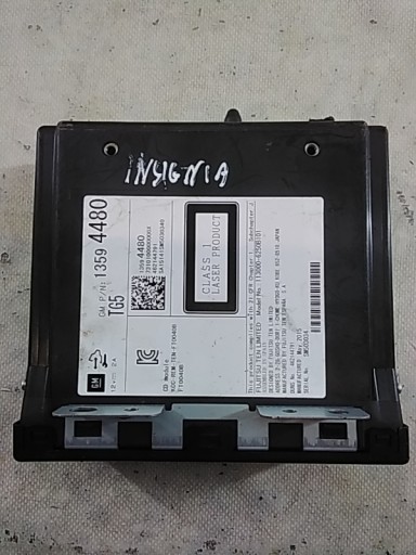 A386 OPEL INSIGNIA NAVIGATIONSLESER 13594480