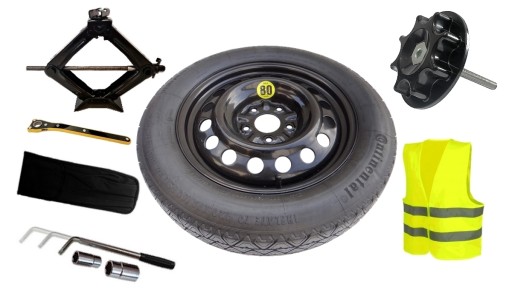 Zugangsrad Nissan Juke und Blatt I 125/90R16 + Wheelersatzkit