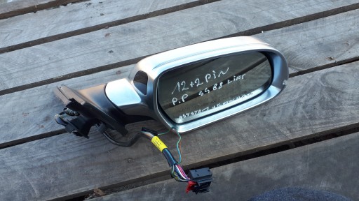 S4 B8 LIFT A4 VORDERER RECHTER SPIEGEL, KLAPPBAR 14PIN