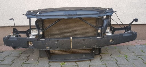 BMW E60 E61 LIFT 3.0 D 197 PAS PRZEDNI WZMOCNIENIE CZOŁOWE BELKA CHŁODNICE