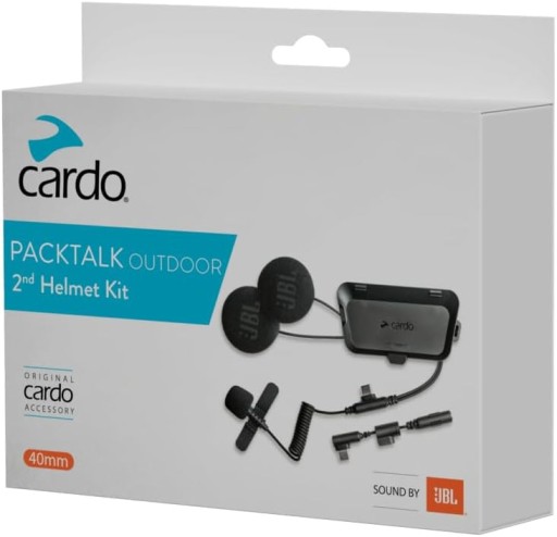 Cardo Packtalk Outdoor 40 mm 11E230 Intercom-Zubehörset