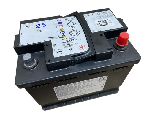 AGM START-STOP 12V 60AH 660AH BMW 2021R Batterie