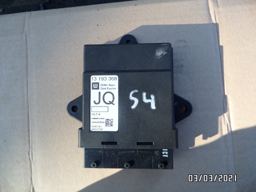 OPEL VECTRA C RELAIS TÜRMODUL JQ 13193368