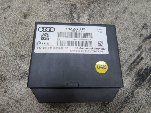 AUDI A8 D4 BELEUCHTUNGSMODUL 4H0907412