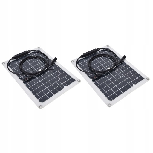 2 PCs. Set von Sonnenkollektoren 15W tragbar