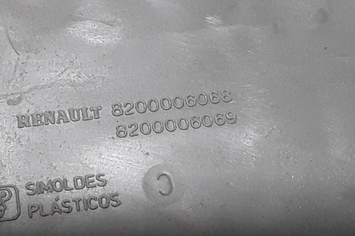 Rechte Seite Abdeckung der Renault Trafic II -Balance (FL) 8200006068 2007