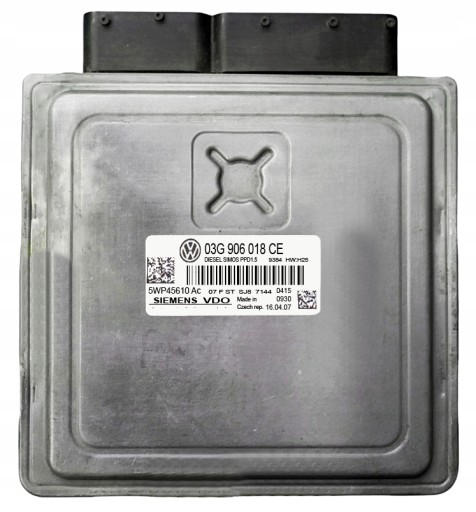 Computer VW Passat 2.0tdi 03G906018CE 5WP45610AC -Programmierung