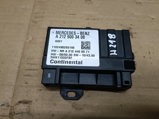 MERCEDES CLS W218 KRAFTSTOFFPUMPENMODUL A2129003408