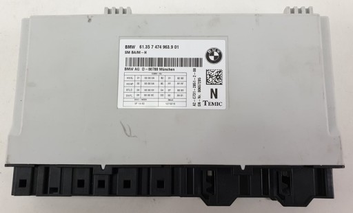 SITZSTEUERMODUL BMW 5 LCI F10 74749639