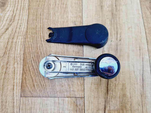 VW AUDI KURBEL, FENSTERHEBERGRIFF 443837581D