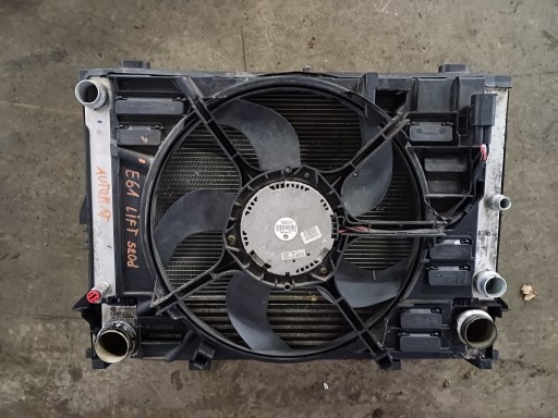 BMW e60 e61 Kühlersatz, Lüfter 2.0D Automatik
