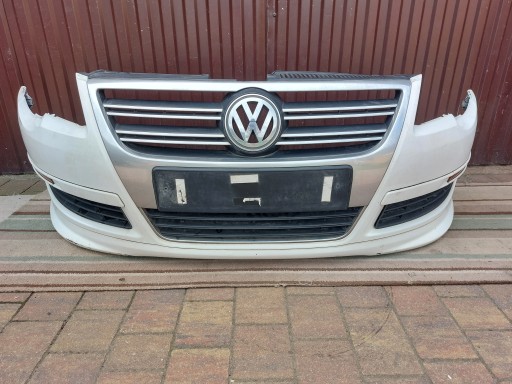 FRONTSTOßSTANGE VW PASSAT B6 3C0 R-LINE WEISS LB9A