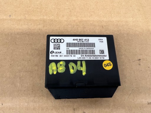 Audi A8 D4 Lichtsteuergerät 4H0907412