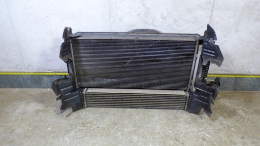 Klimaanlage Wasserkühler, Ladeluftkühler Lüfter KPL OPEL ASTRA K V 1.6CDTI