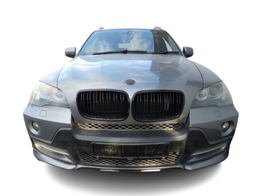 BMW X5 E70 STOßSTANGE AEROMASKE WINGS VORNE KOMPLETT SPACEGRAU A52/7