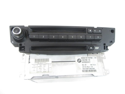Navigation CCC Radio-Leserpanel DVD Navi BMW 5 e60 e61 LIFT LCI Menü PL
