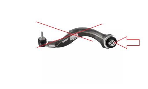 Vordere untere Querlenkerbuchse Jeep Grand Cherokee WL 2021 - 2024